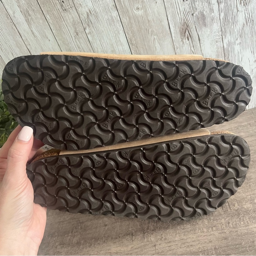 Birkenstock Florida Three Strap Leather Nobuck Sandals 37 - Picture 5 of 5